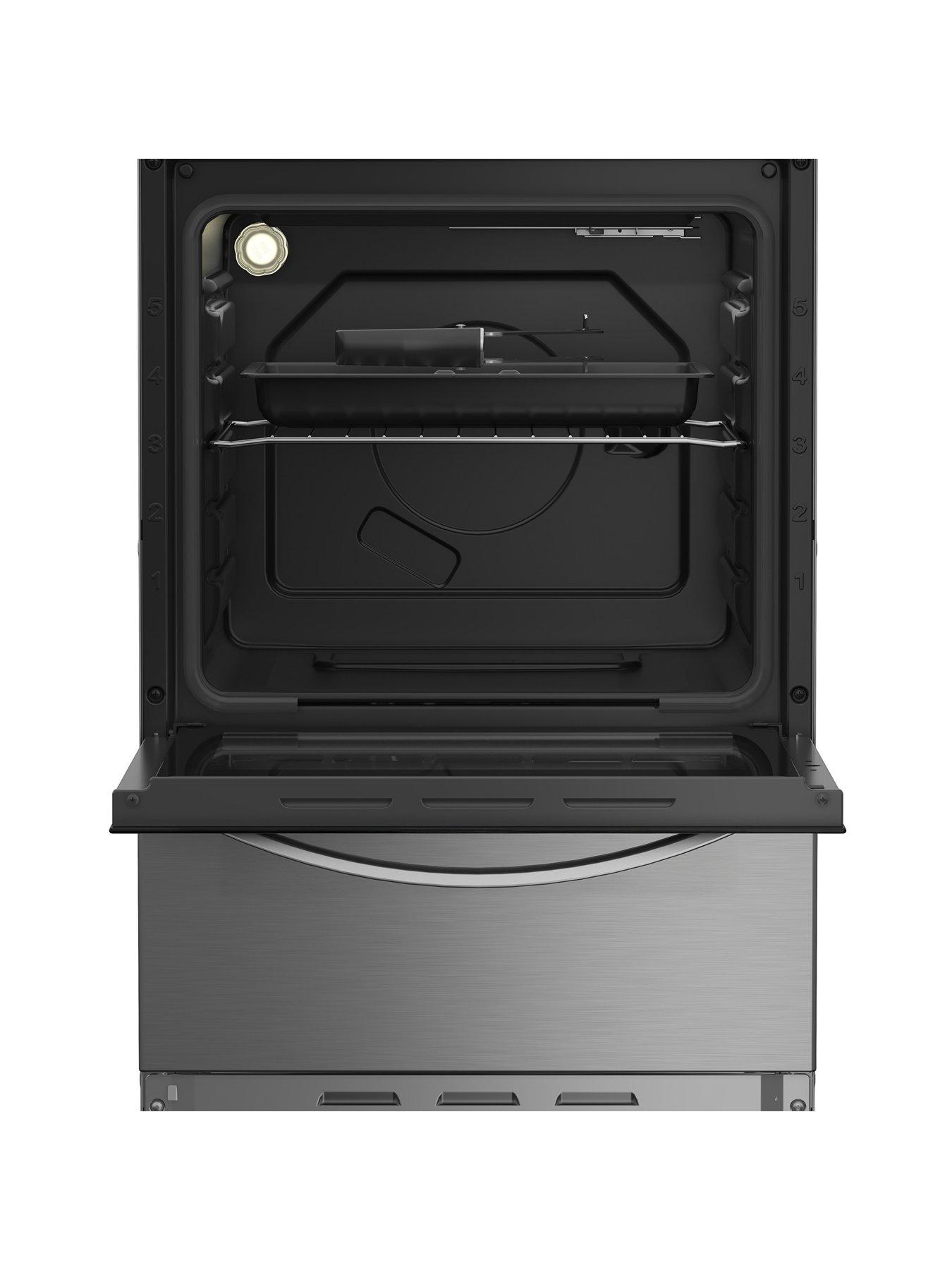 Image 6 of 6 of Indesit I5G3PMX - Dual Fuel Single Cooker - Silver