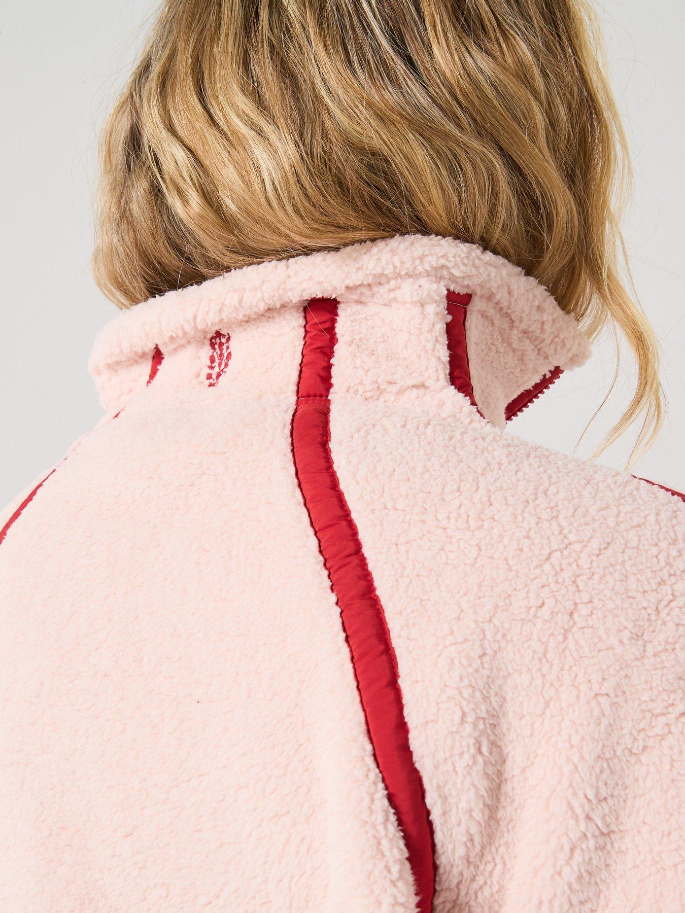 Image 4 of 6 of FP Movement Womens Training Mountain High 1/2 Zip - Pink