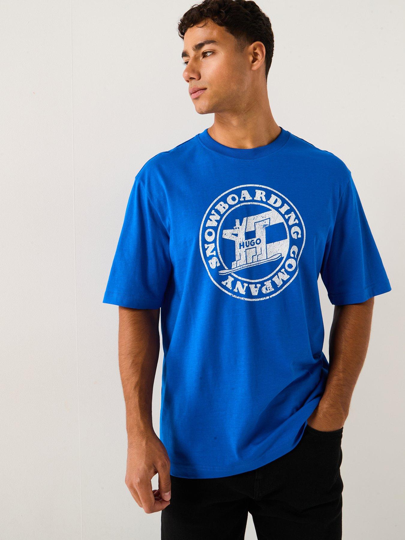 HUGO Napolux Regular Fit T-Shirt - Blue