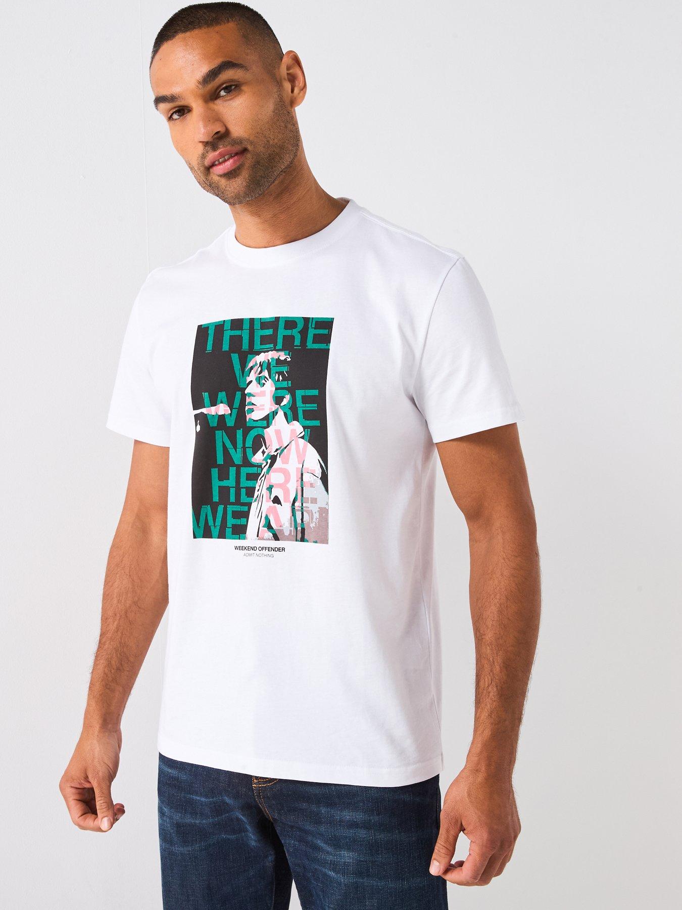 Weekend Offender Exclusive Oasis Print T-Shirt - White