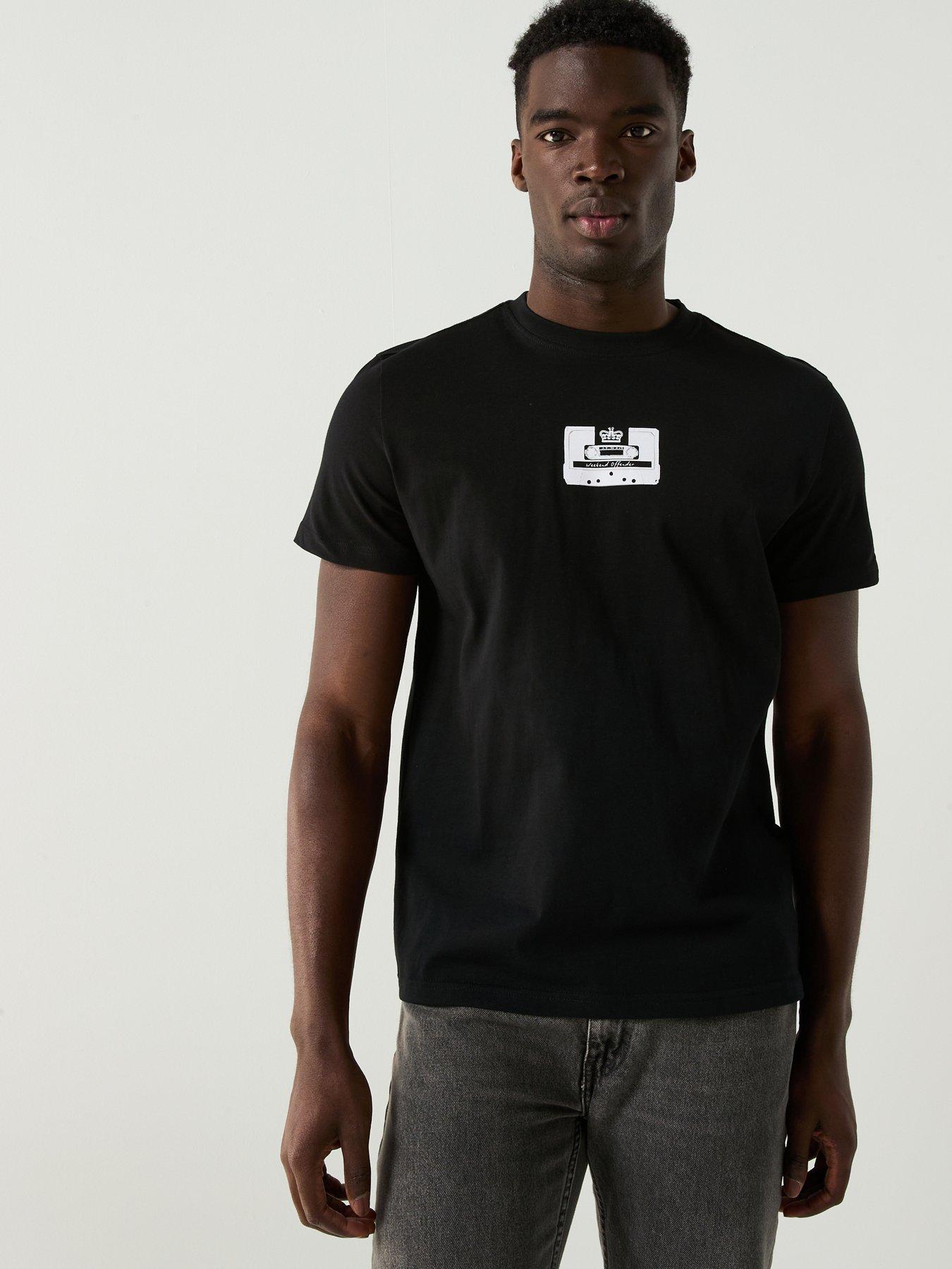 undefined Exclusive Tape Back Graphic T-Shirt