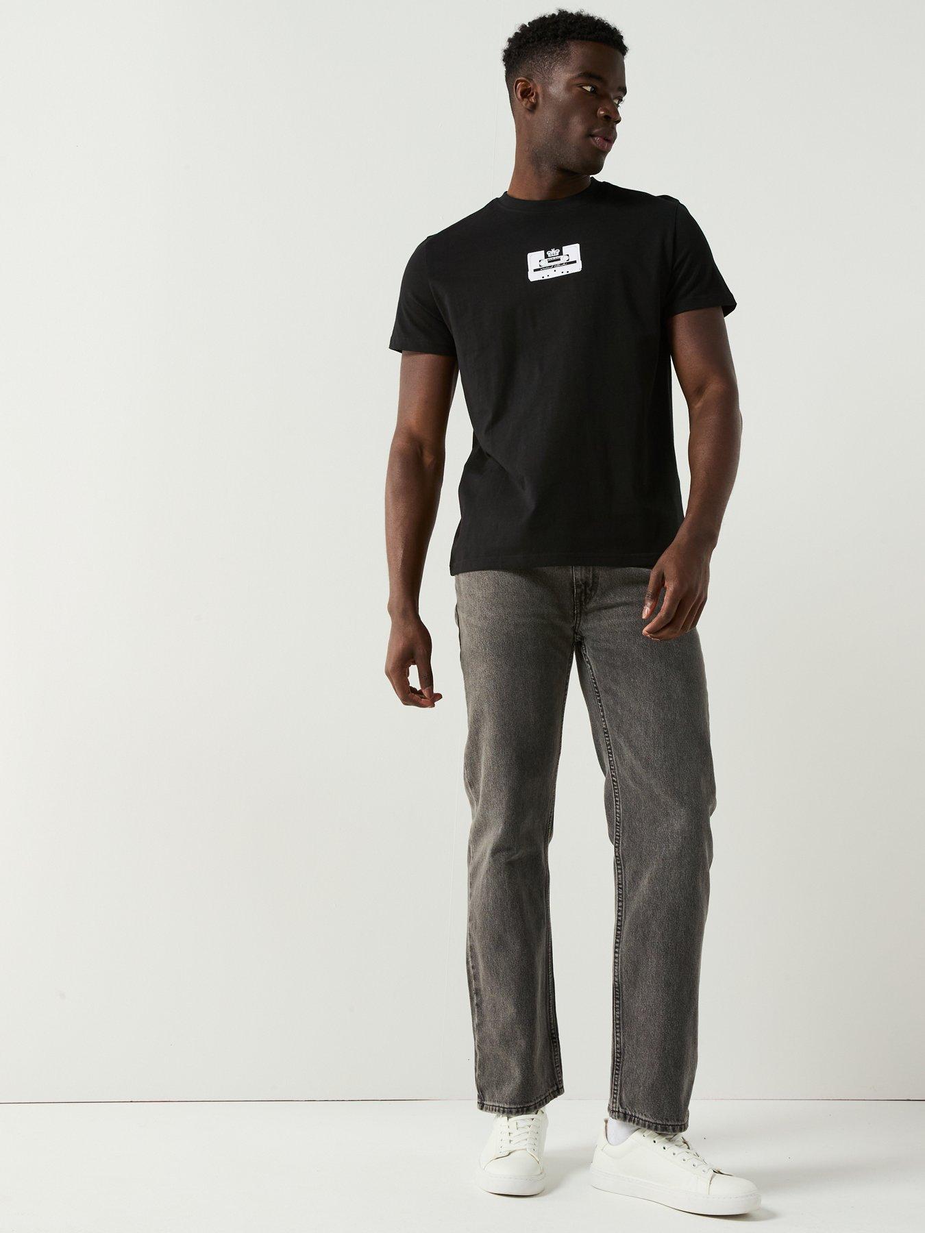 Image 3 of 5 of Weekend Offender Exclusive Cassette Tape Back Graphic T-Shirt - Black