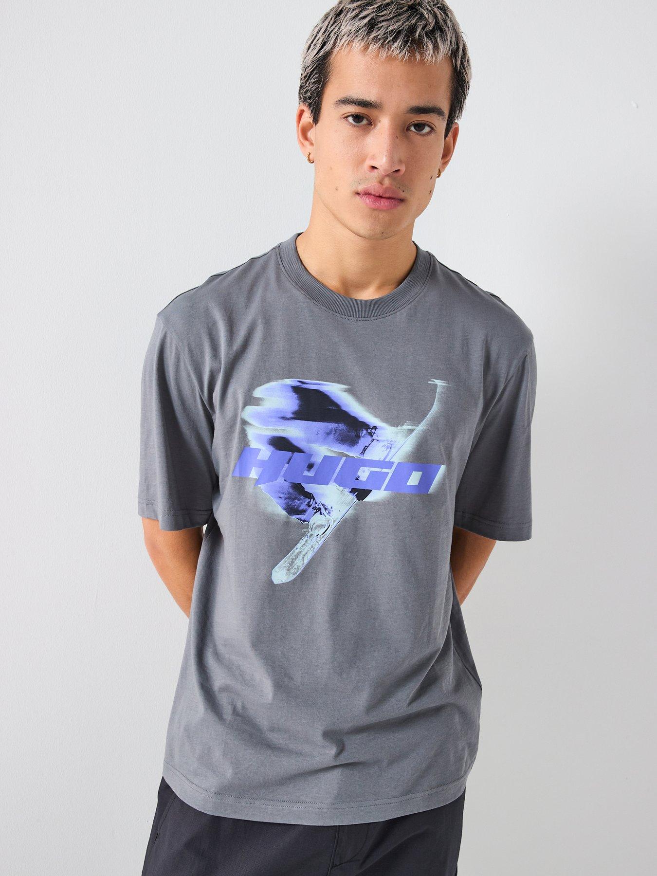 hugo-narolix-regular-fit-t-shirt-grey