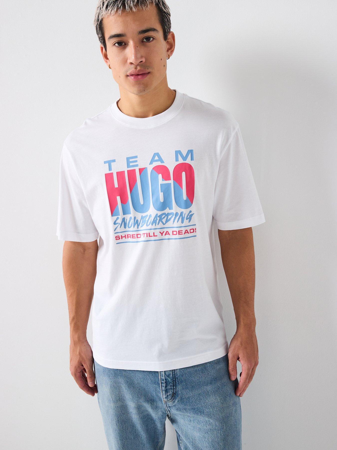 undefined Hugo Narolix Regular Fit T-shirt - White