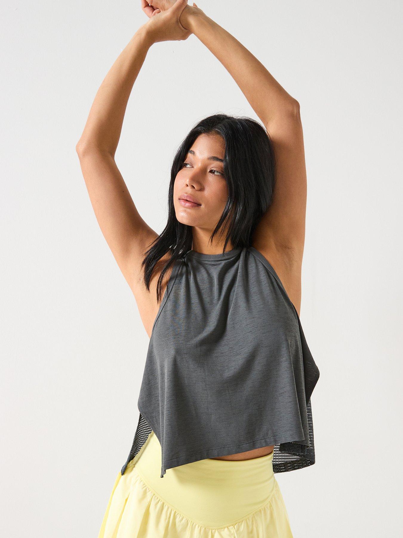 FP Movement Womens Training Tempo Flash Finish Tank - Grey