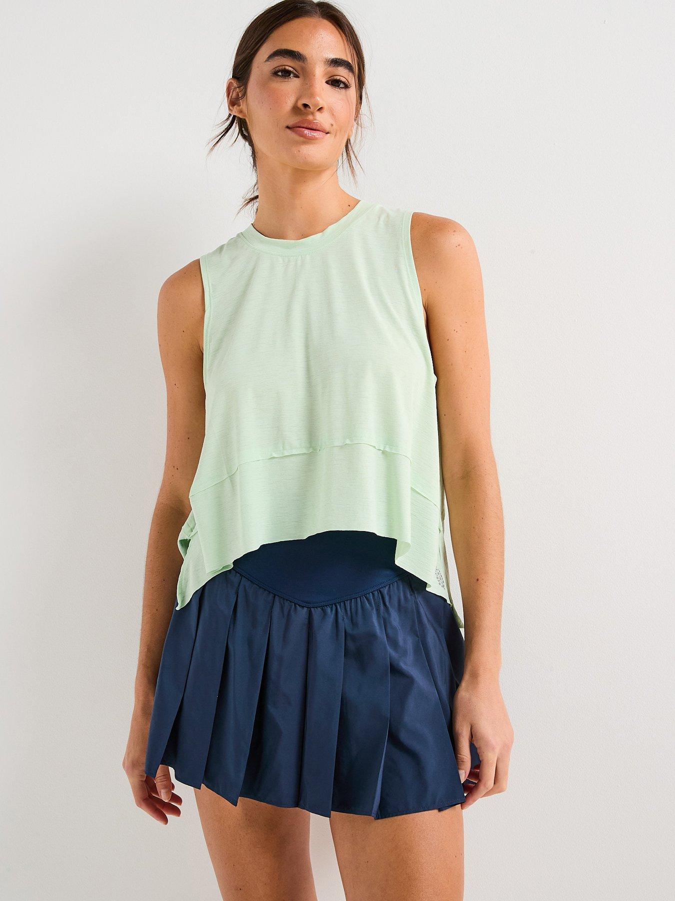 undefined Womens Training Tempo Tank - Green
