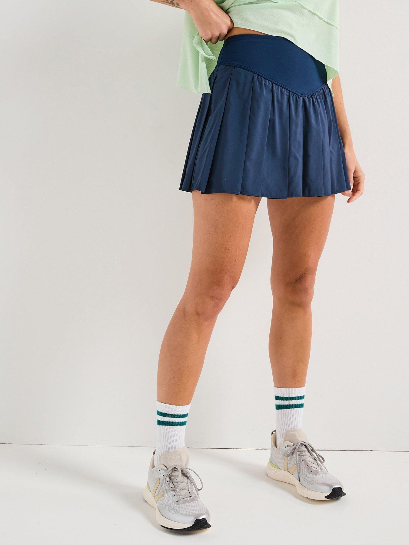 undefined Womens Training Swing Of Things Skort - Navy