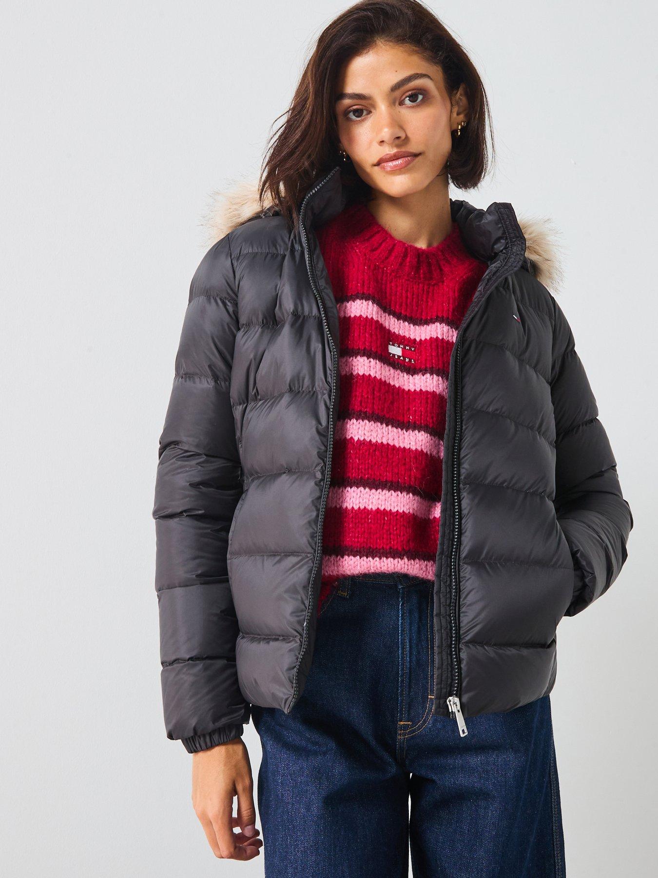 tommy-jeans-basic-faux-fur-hooded-down-coat-black