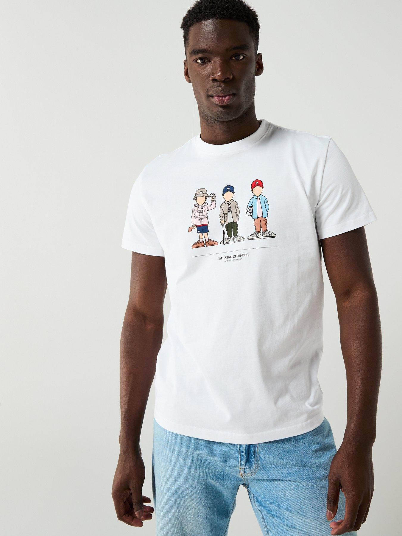 undefined Exclusive Offenders Print T-Shirt