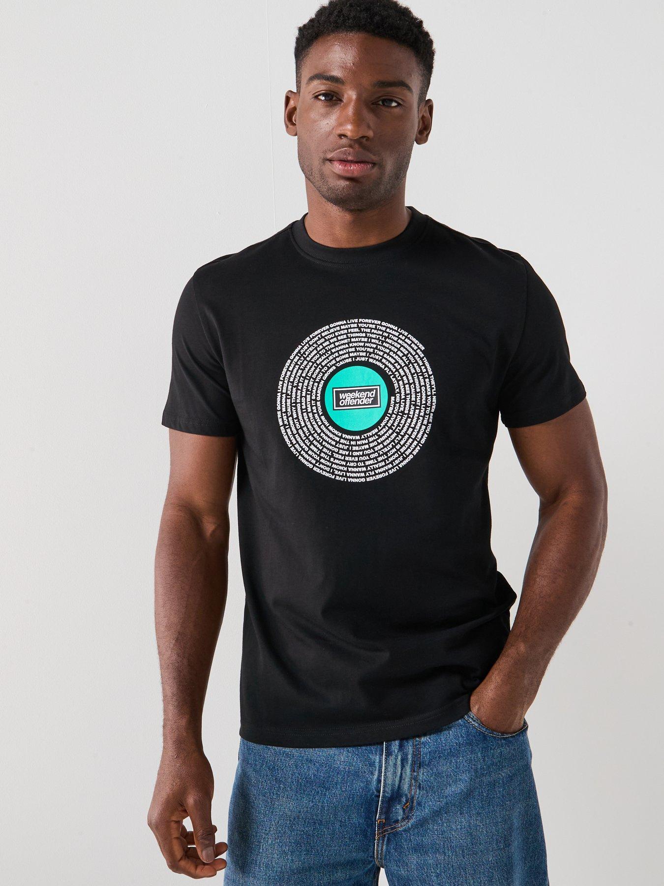undefined Weekend Offender Exclusive Oasis Live Forever Print T-Shirt