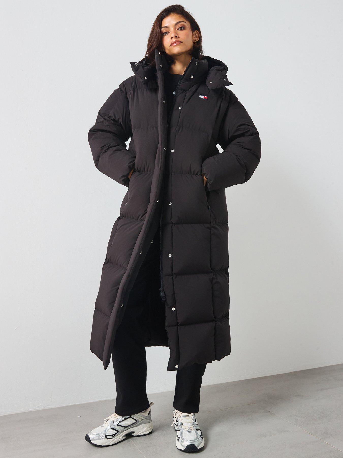 Tommy Jeans Alaska Maxi Puffer Coat - Black