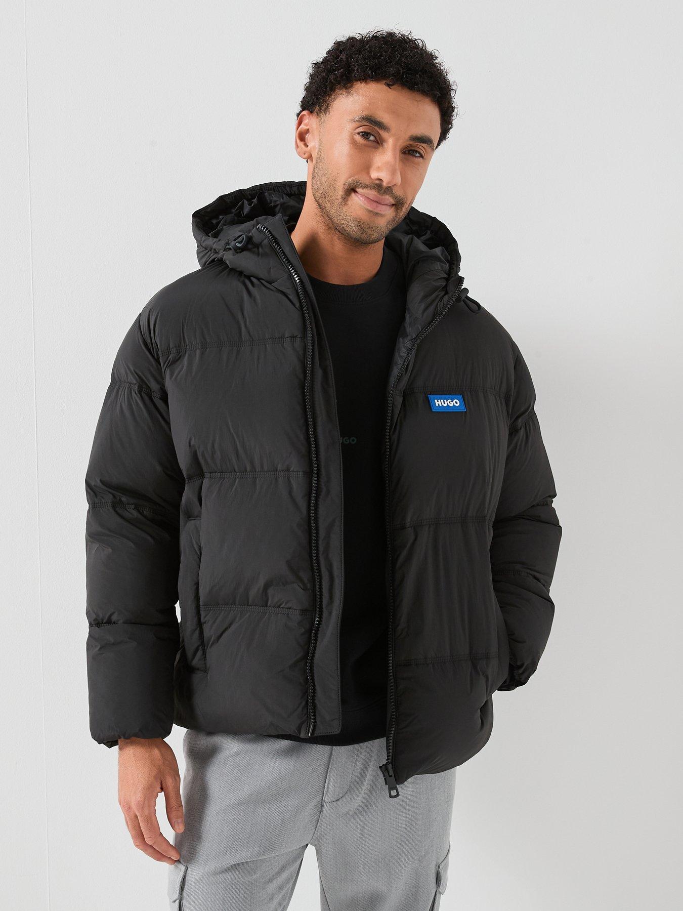 HUGO Bodo2541 Relaxed Fit Outerwear - Black