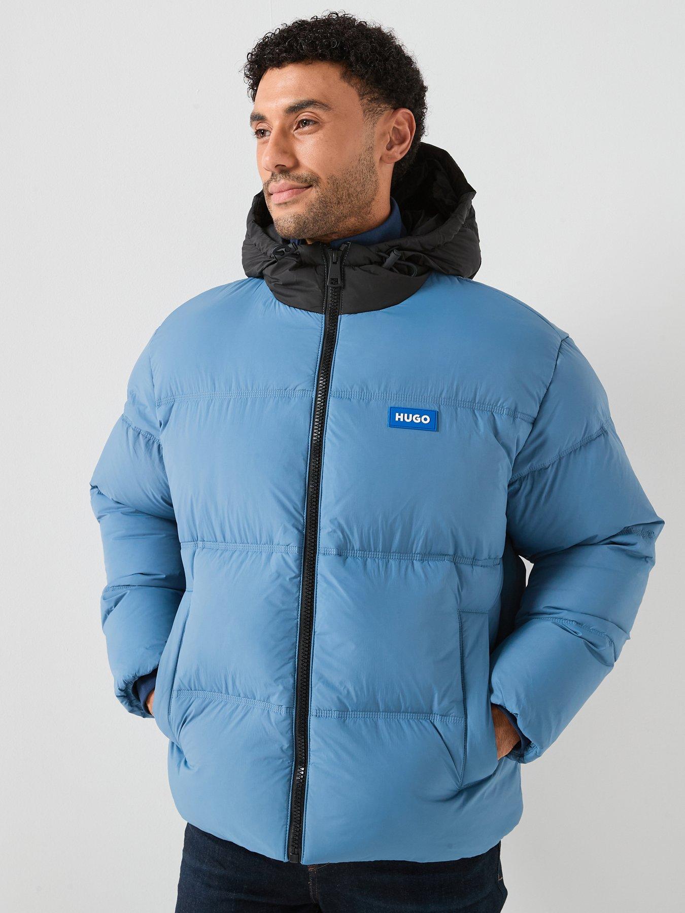 HUGO Hugo Bodo2541 Relaxed Fit Outerwear - Blue