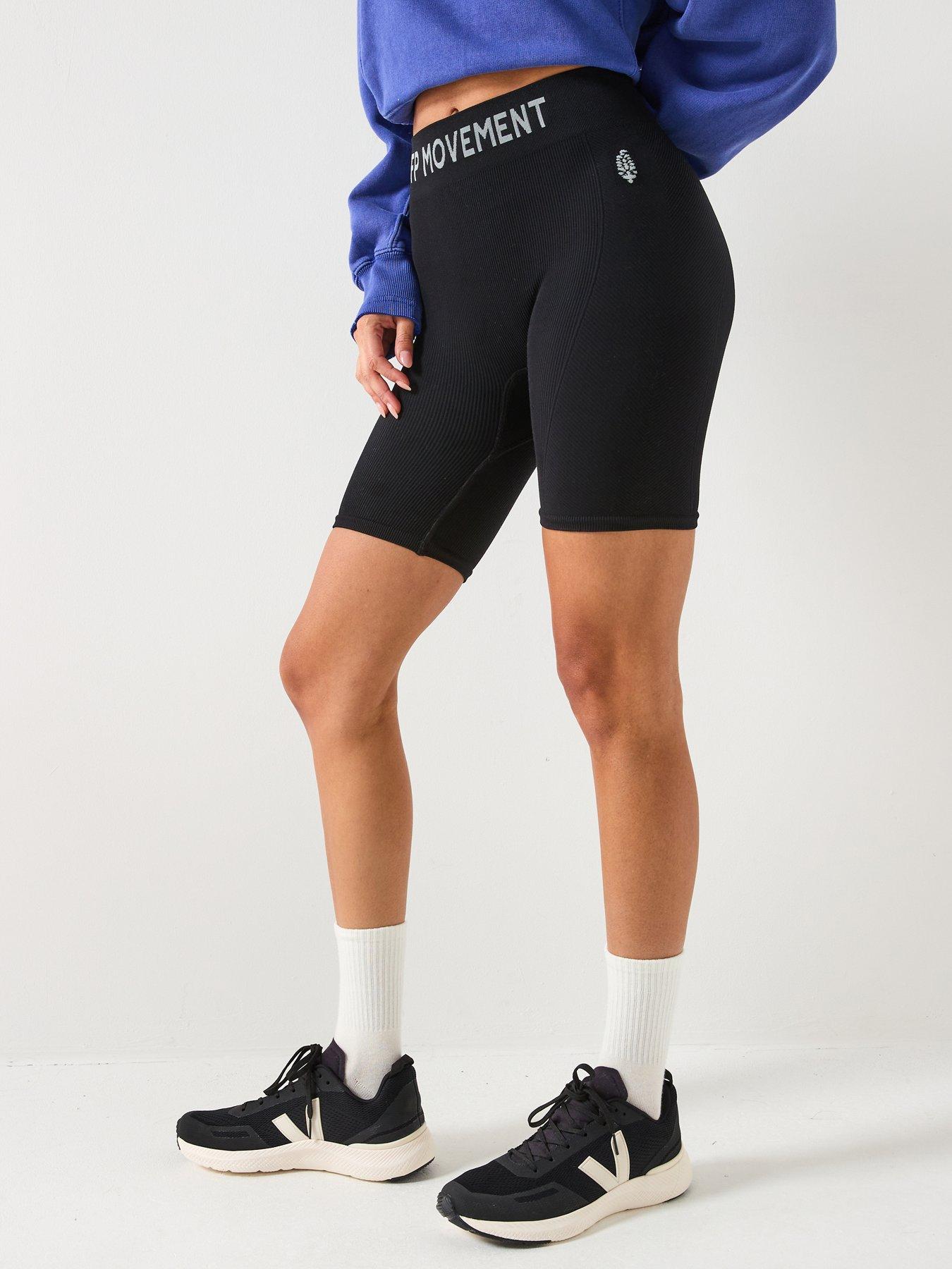 FP Movement Womens Training Long Haul Bike Short - Black