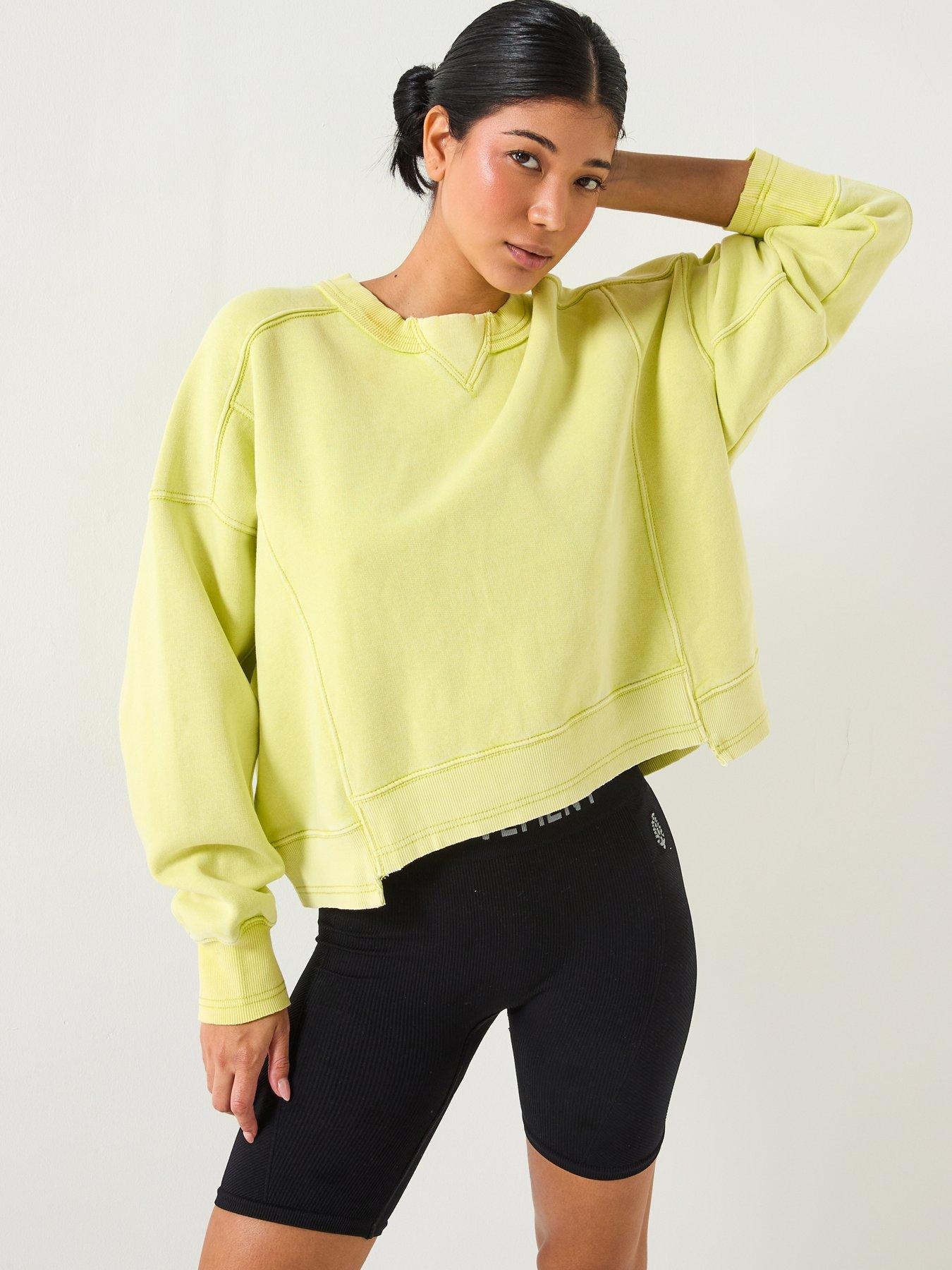 FP Movement Womens Training Intercept Pullover - Yellow | Very