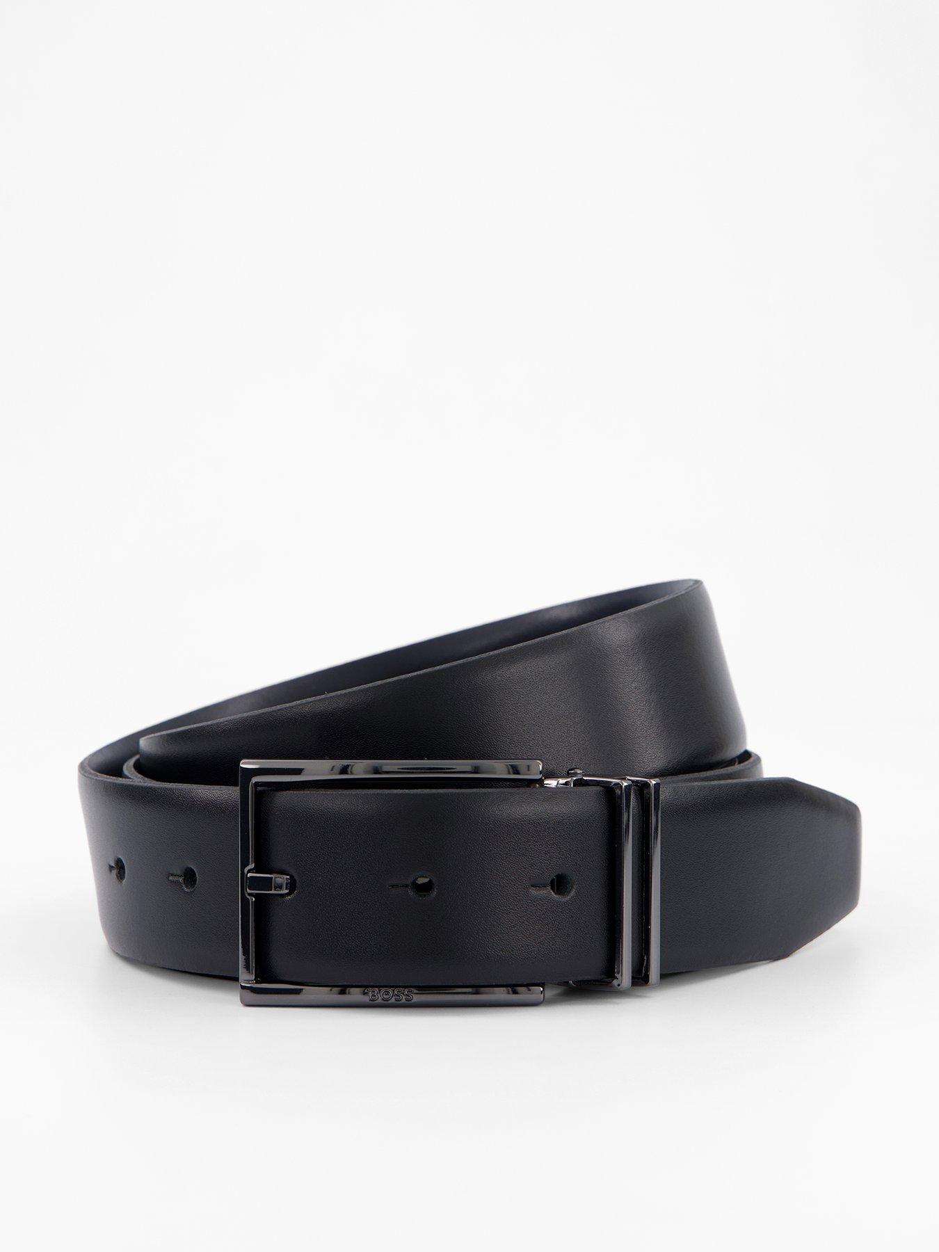 BOSS Gomero 3.5cm Reversible Belt Gift Set - Black