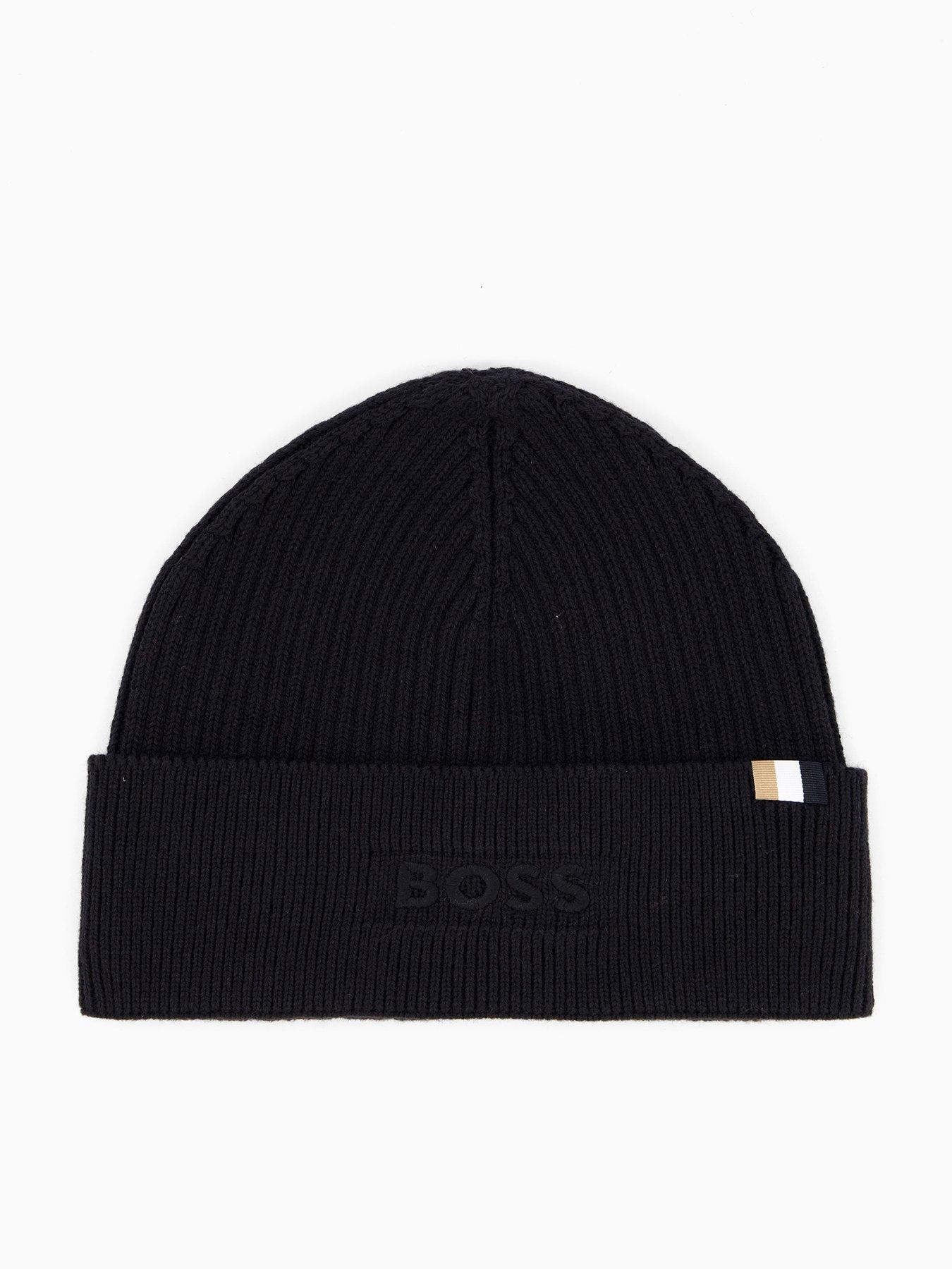 BOSS Beanie Hat - Navy