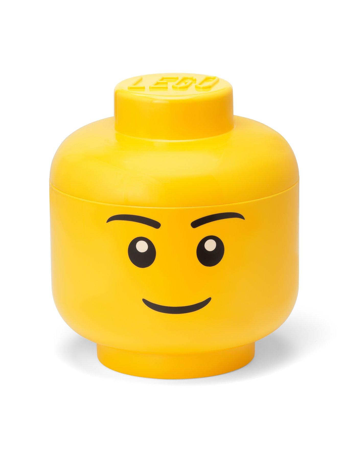 Image 6 of 6 of LEGO Set Of 2 Storage Heads Small And Large - Boy
