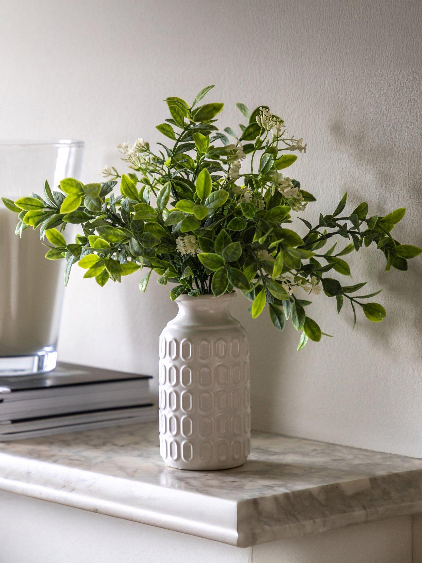 undefined Retro Vase With Meadown Foliage