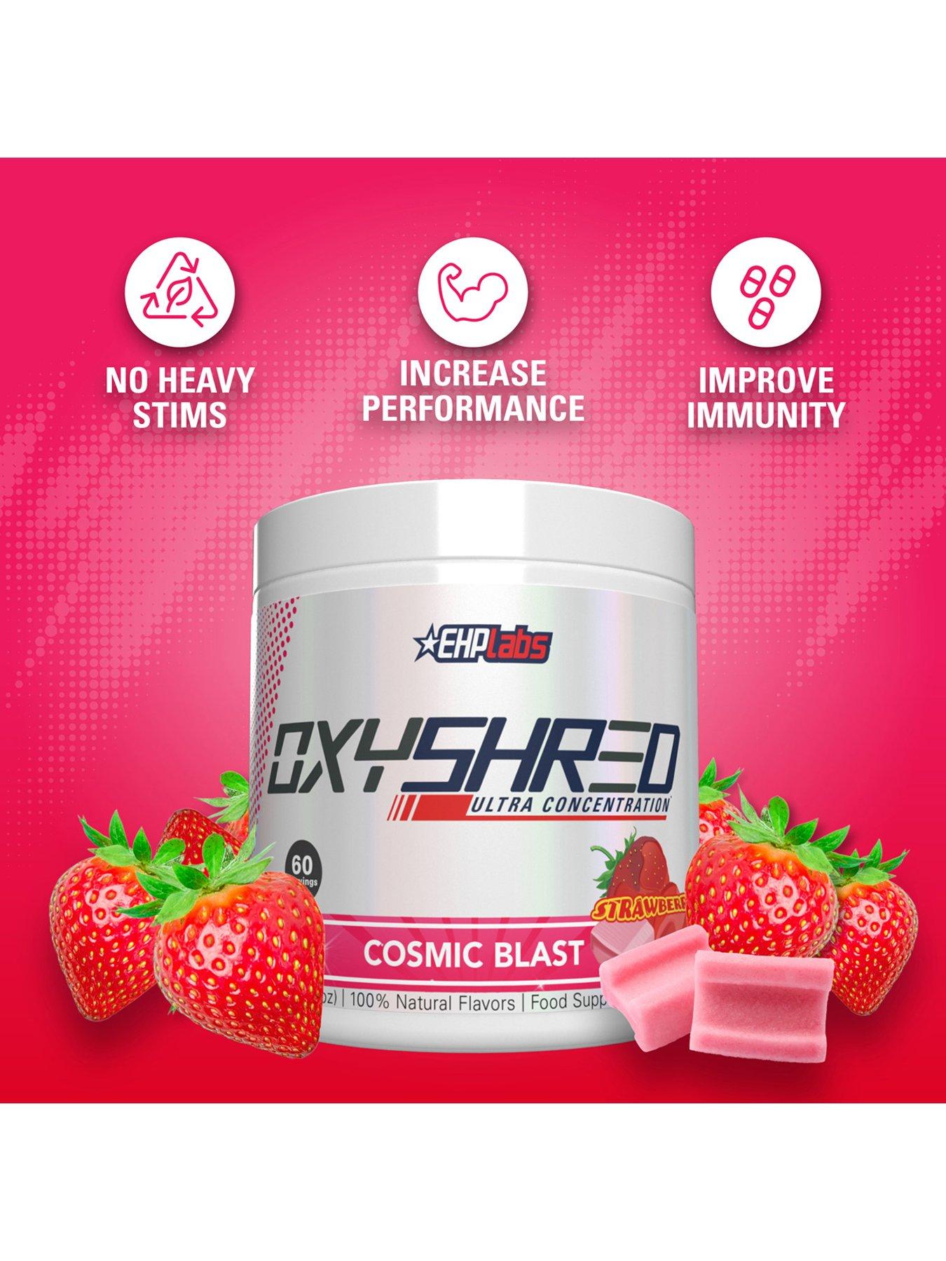 Image 2 of 3 of EHP Labs OxyShred Cosmic Blast, 60 servings.