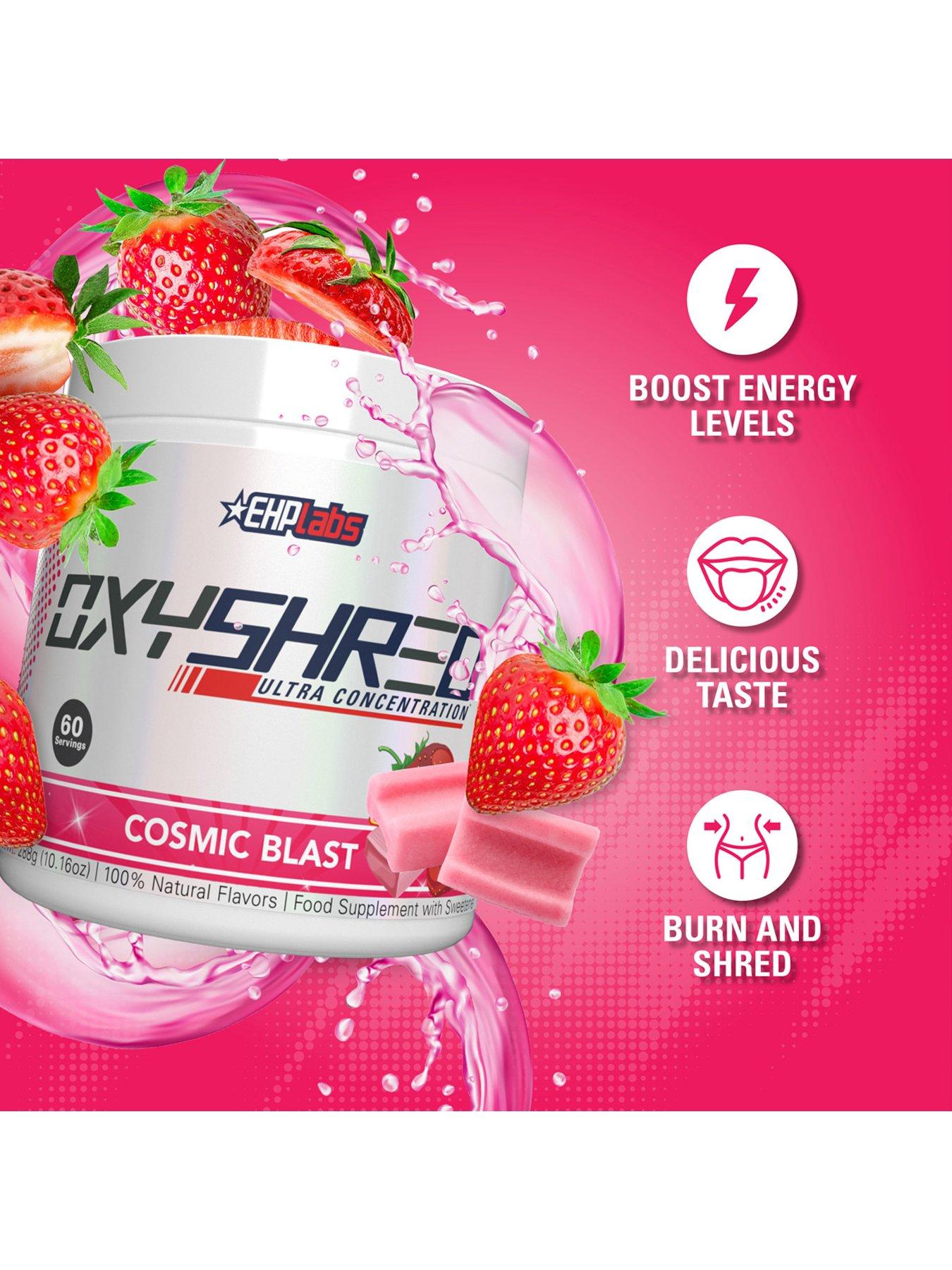 Image 3 of 3 of EHP Labs OxyShred Cosmic Blast, 60 servings.