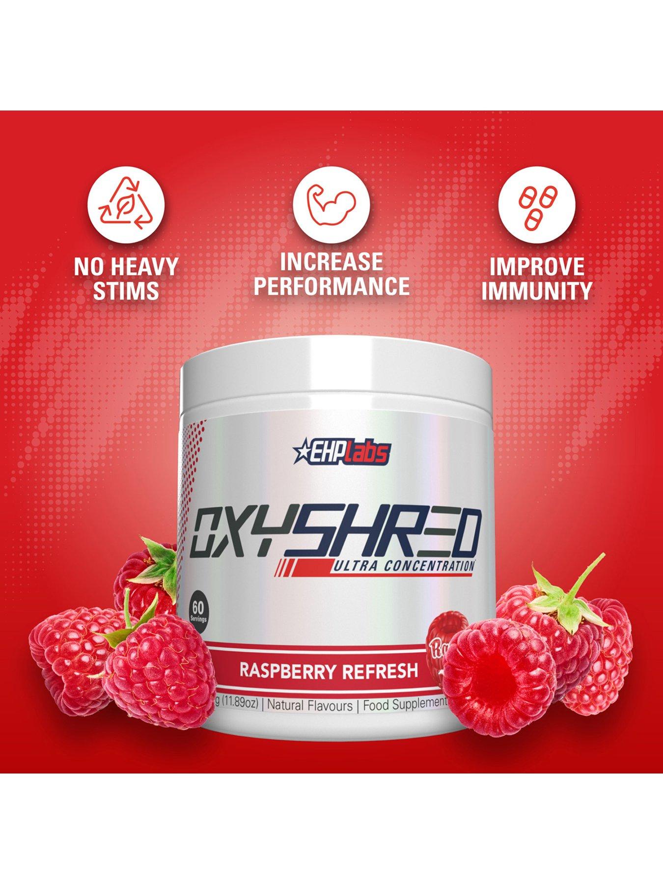 EHP Labs OxyShred Raspberry Refresh, 60 servings. | Very