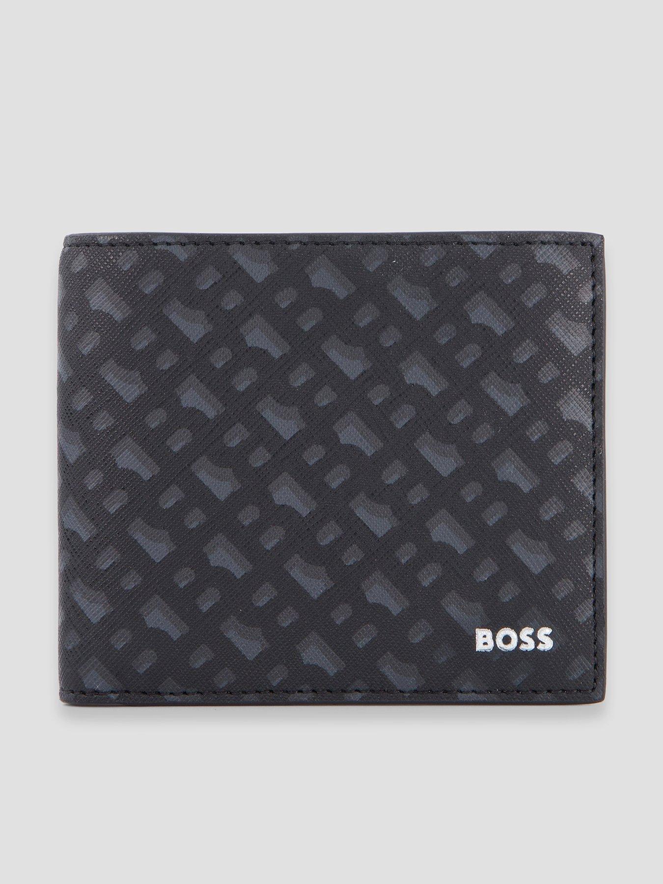 boss-zair-monoprint-wallet-black
