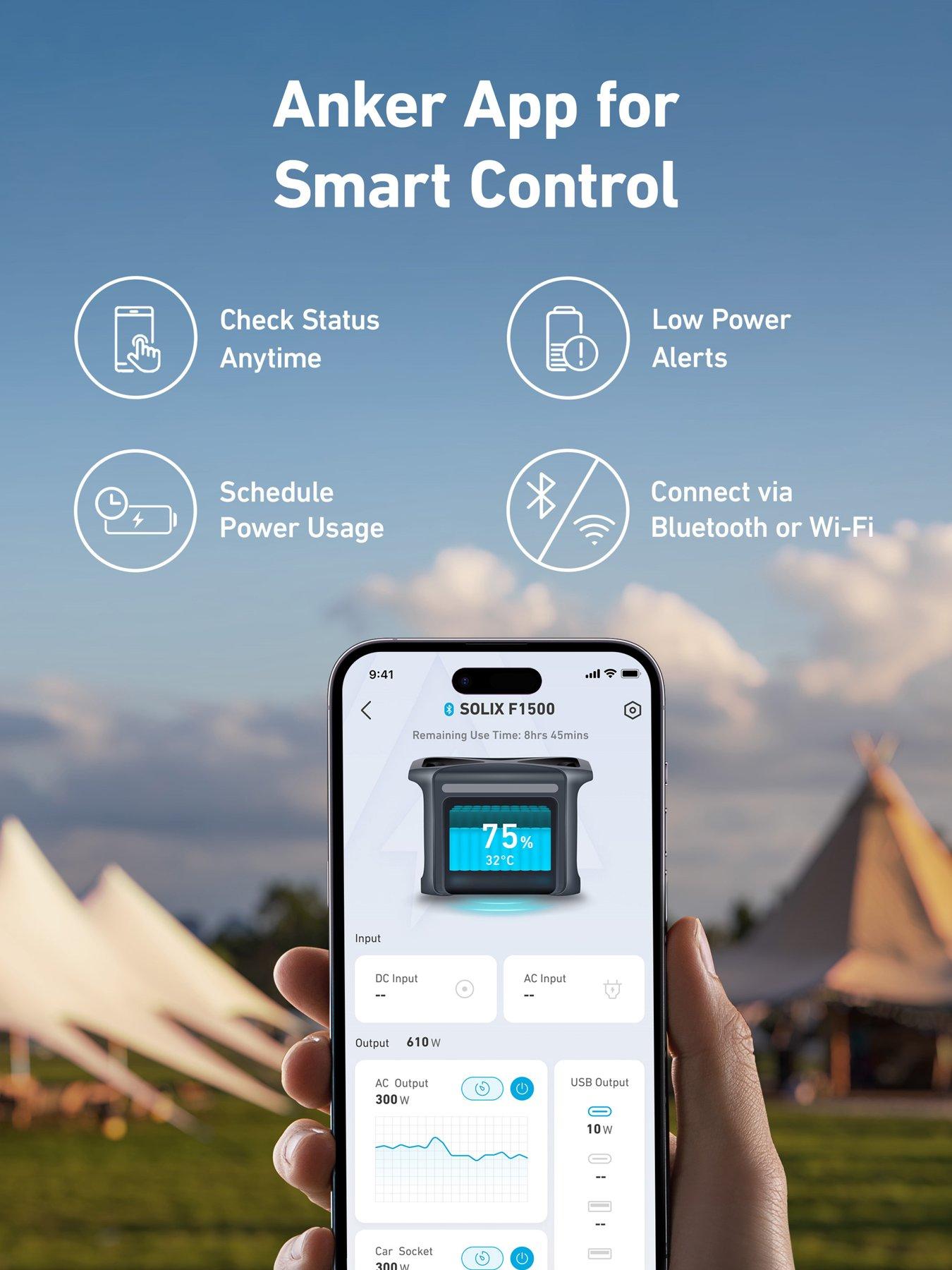 Image 7 of 7 of Anker SOLIX F1500 1,536Wh 1800W Portable Power Station