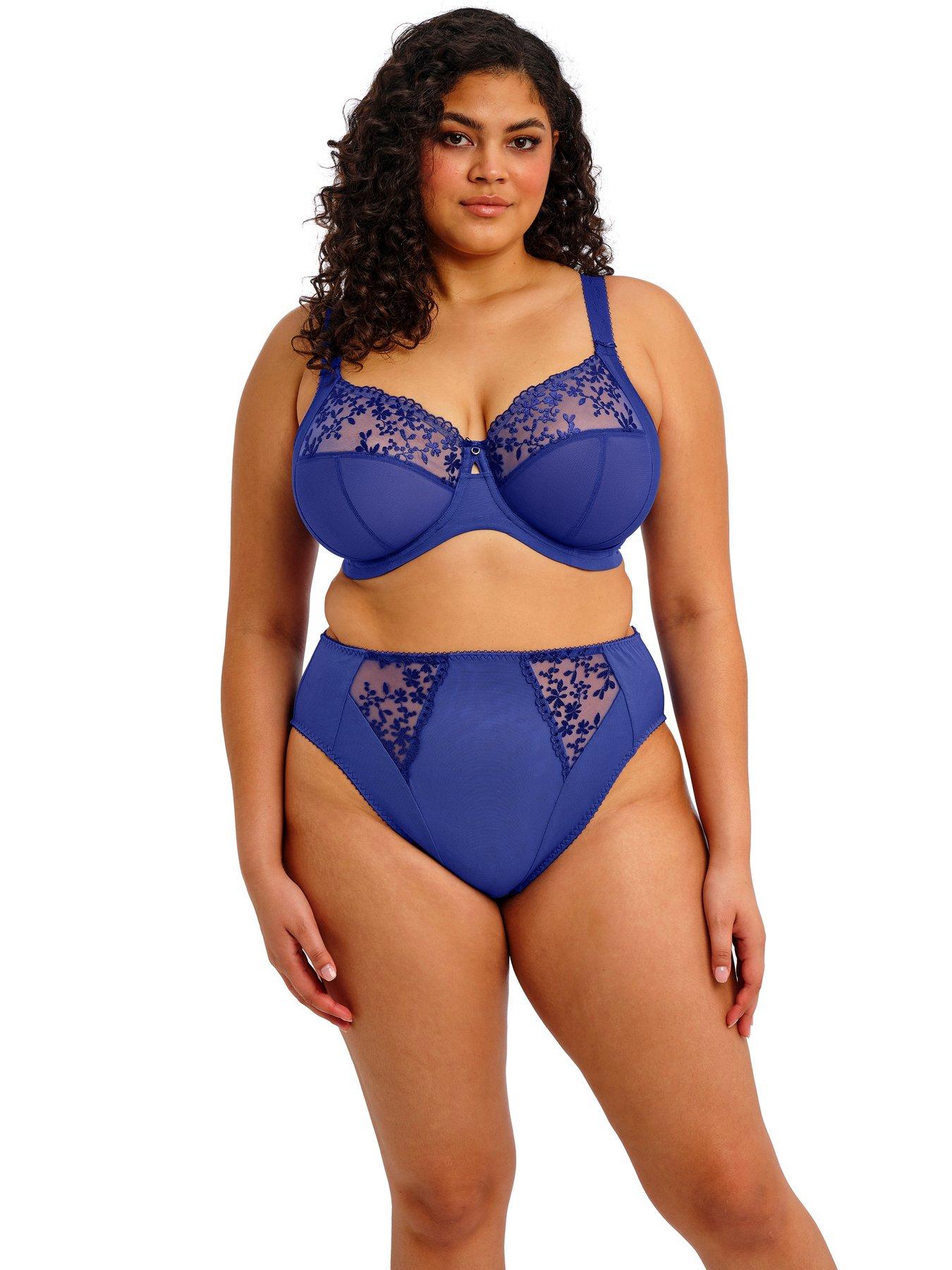 Image 2 of 4 of Elomi Zarla Underwire Bra - Sapphire Blue