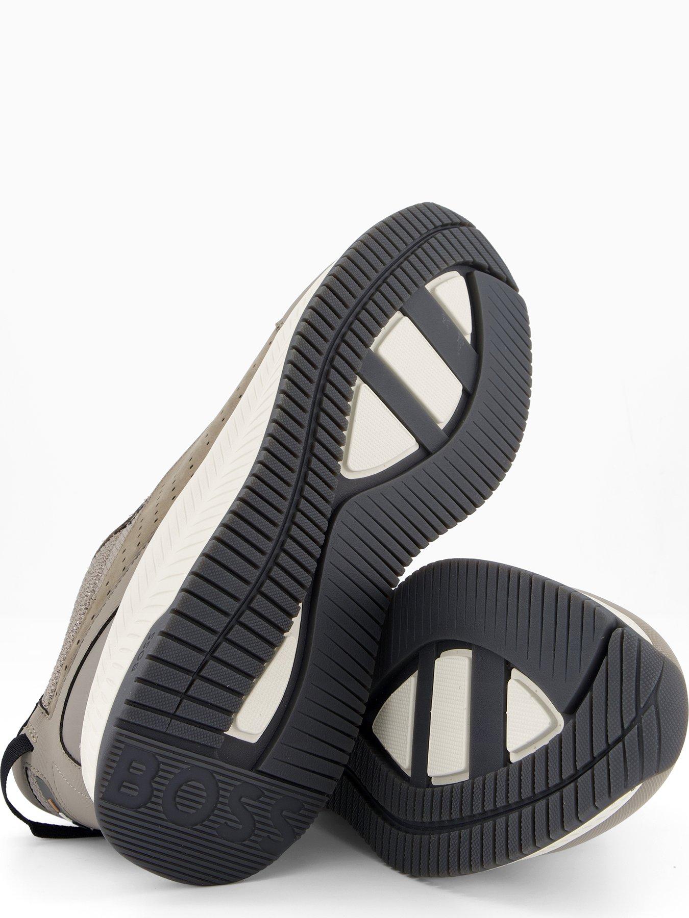 Image 4 of 7 of BOSS Ttnm Evo Knitted Pu/Mesh Runner - Dark Beige