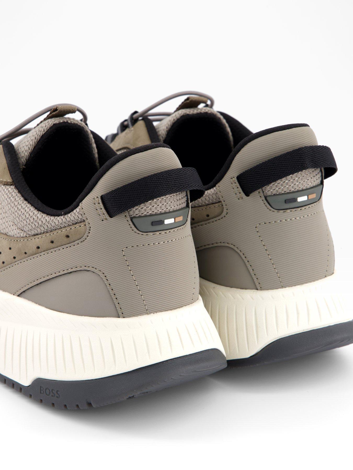 Image 5 of 7 of BOSS Ttnm Evo Knitted Pu/Mesh Runner - Dark Beige
