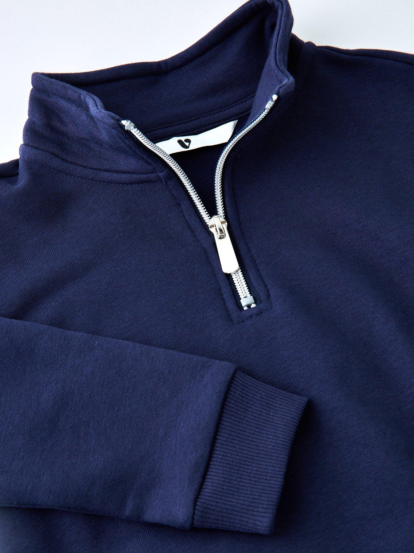 Image 3 of 4 of The Very Collection Boys Smart Sweat Set - Navy
