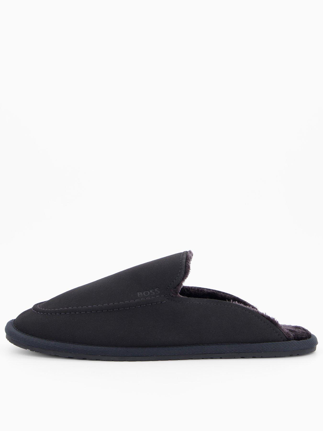 BOSS Herren Home_Mule_msfr Hausschuhe - Bequeme Slippers Für Zuhause In Premium Qualität