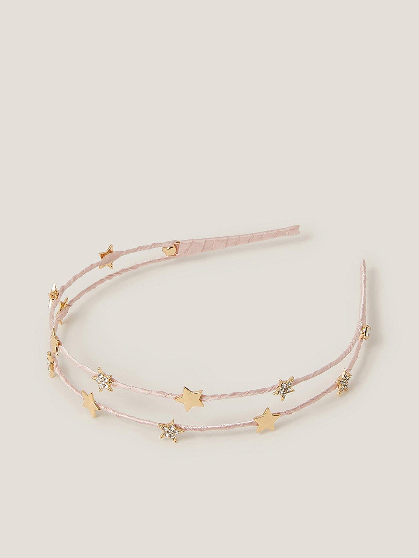 undefined Girls Dreamy Star Wire Aliceband - Pink