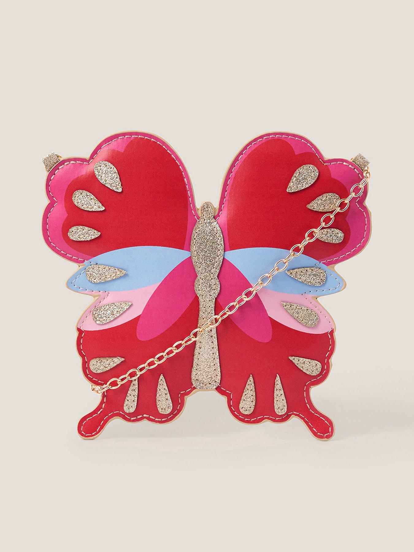 undefined Girls Flutter Butterfly Bag - Multi