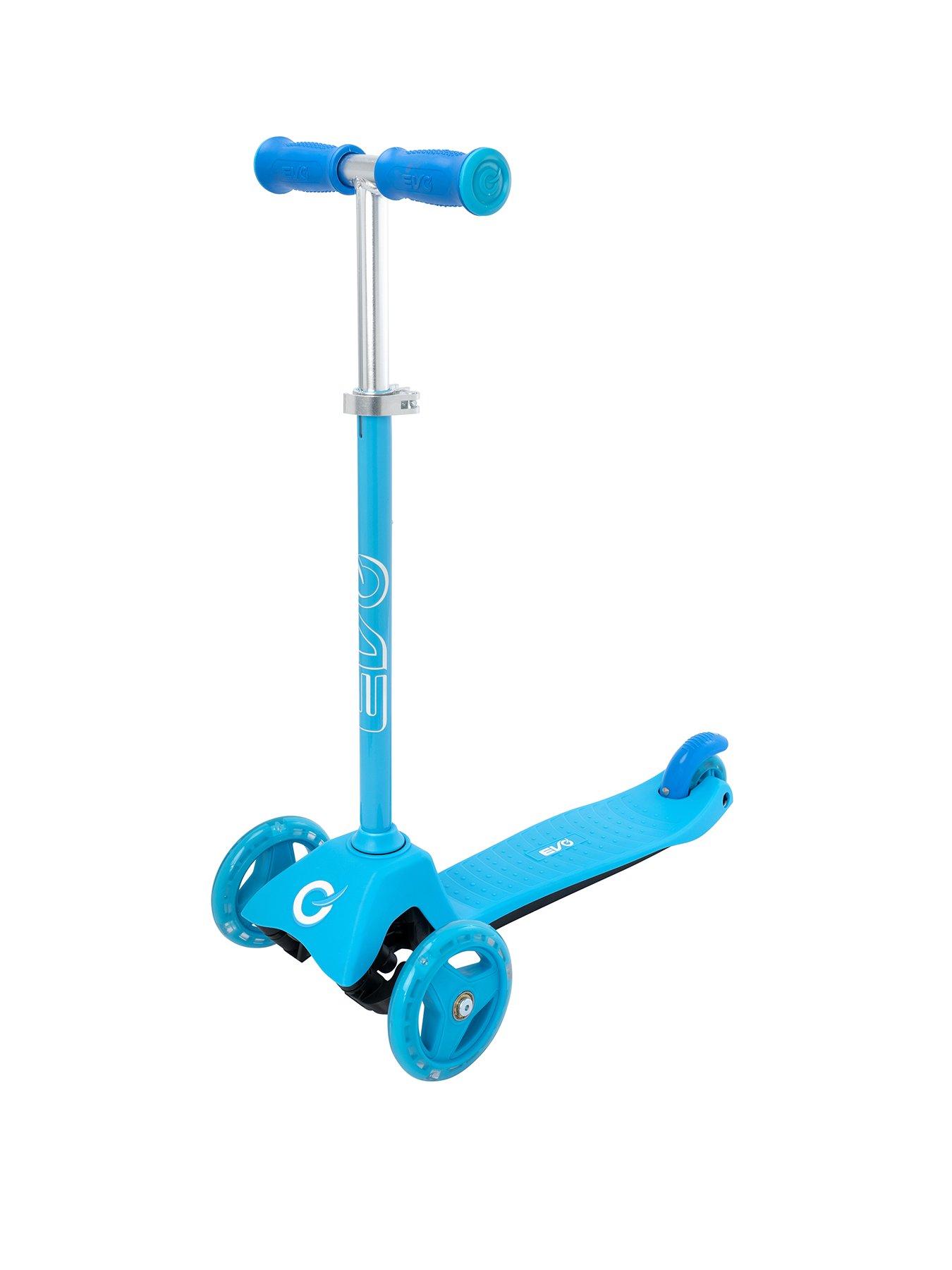 Image 1 of 6 of EVO Mini Cruiser Tri Scooter - Blue