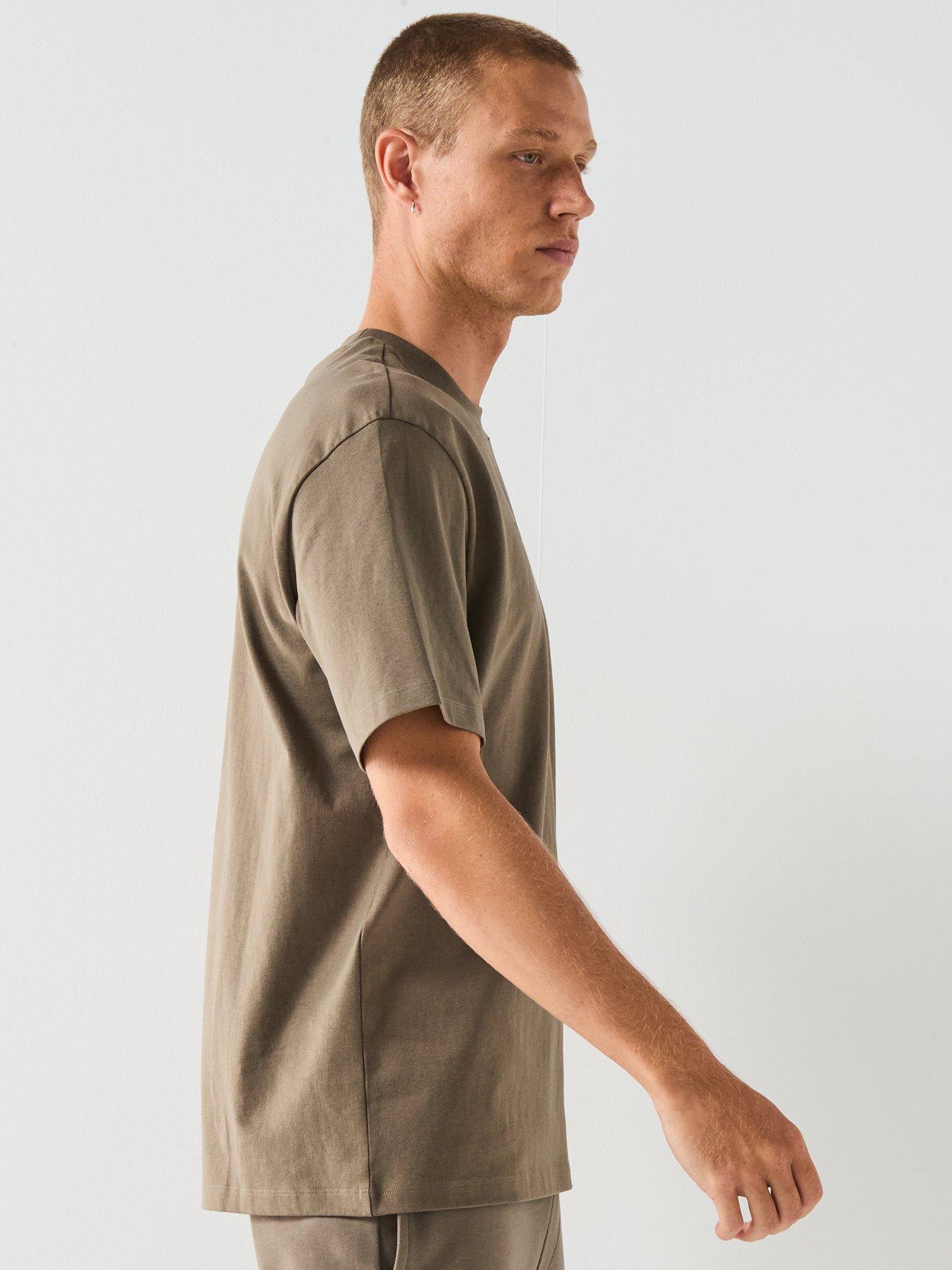 Image 6 of 6 of HUGO Dapolino Relaxed Fit T-Shirt - Grey