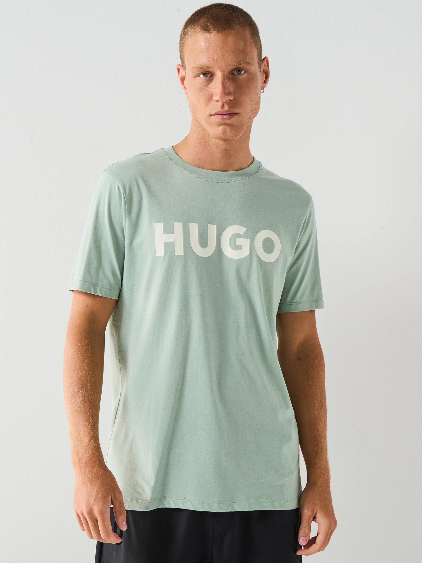 HUGO Dulivio Regular Fit T-Shirt, Green, Size 2Xl, Men