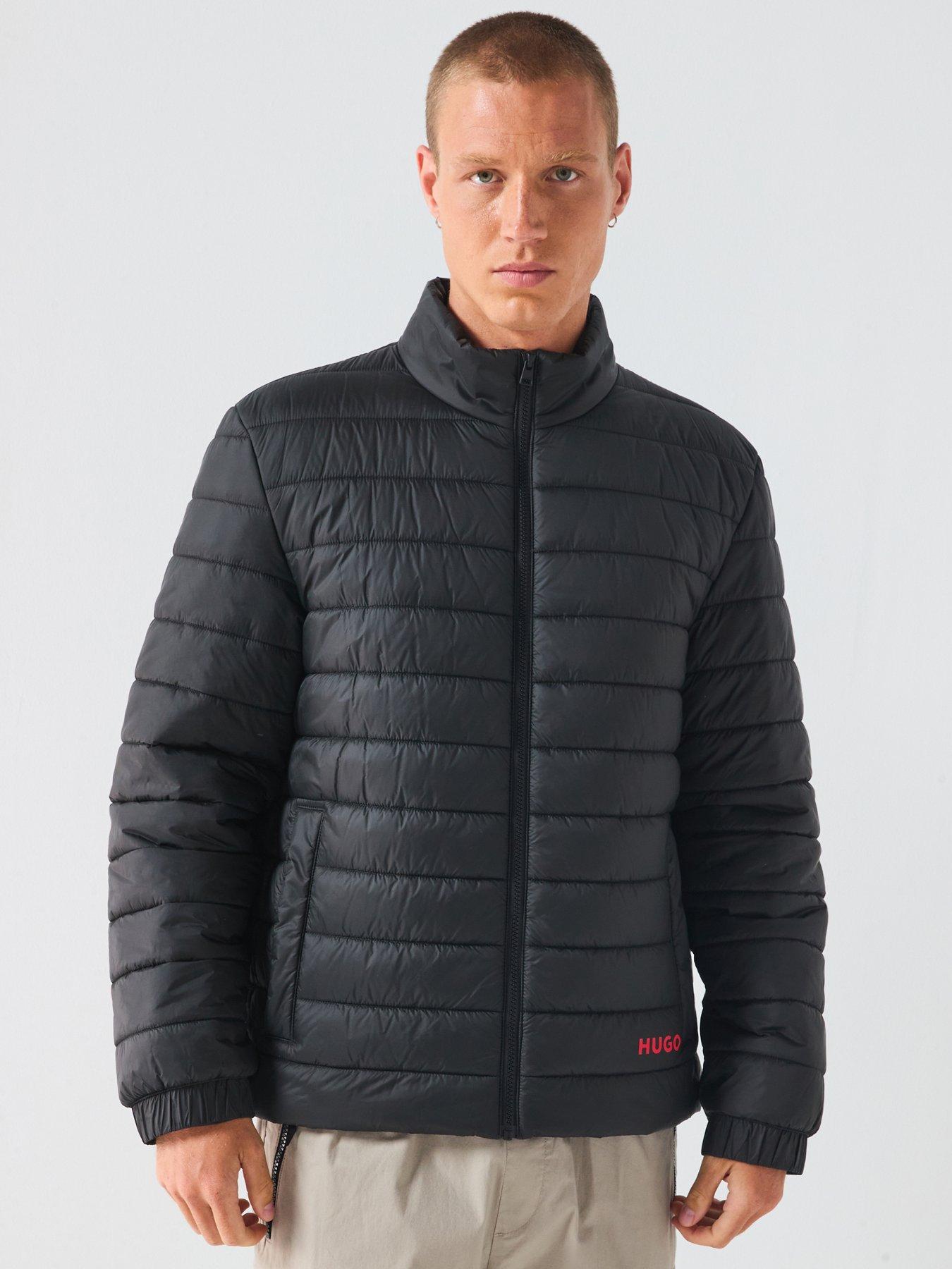 undefined Hugo Brenti2521 Regular Fit Padded Jacket - Black
