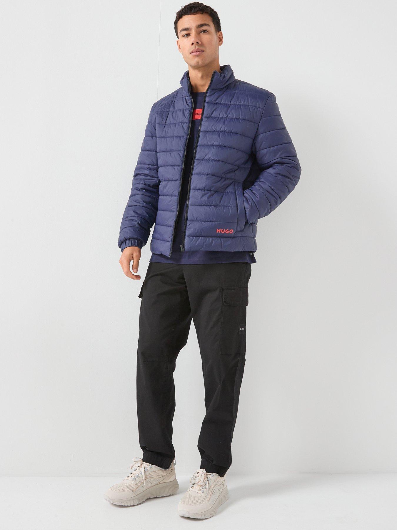 Image 3 of 5 of HUGO Brenti2521 Regular Fit Padded Jacket - Navy