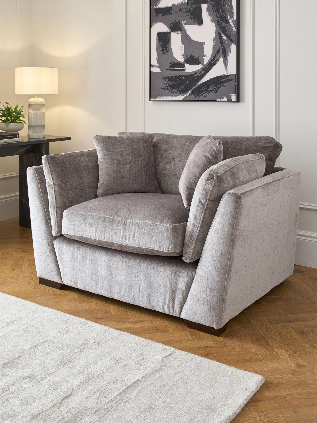 The Very Collection Lansa Fabric Love Seat - Made to Order in the UK - FSC® Certified