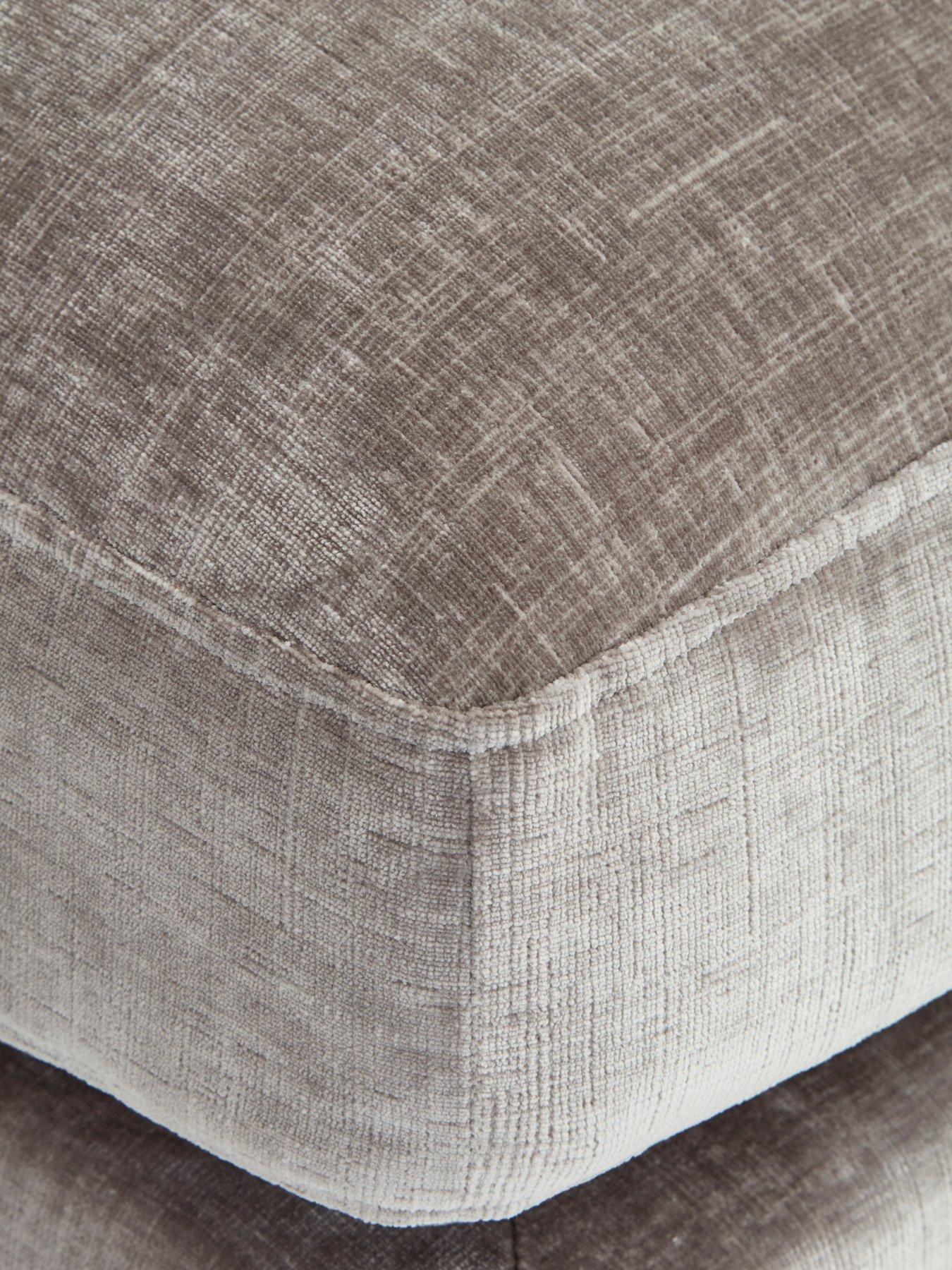Image 5 of 5 of Very Home Lansa Fabric Large Footstool&nbsp;- Made to Order in the UK
