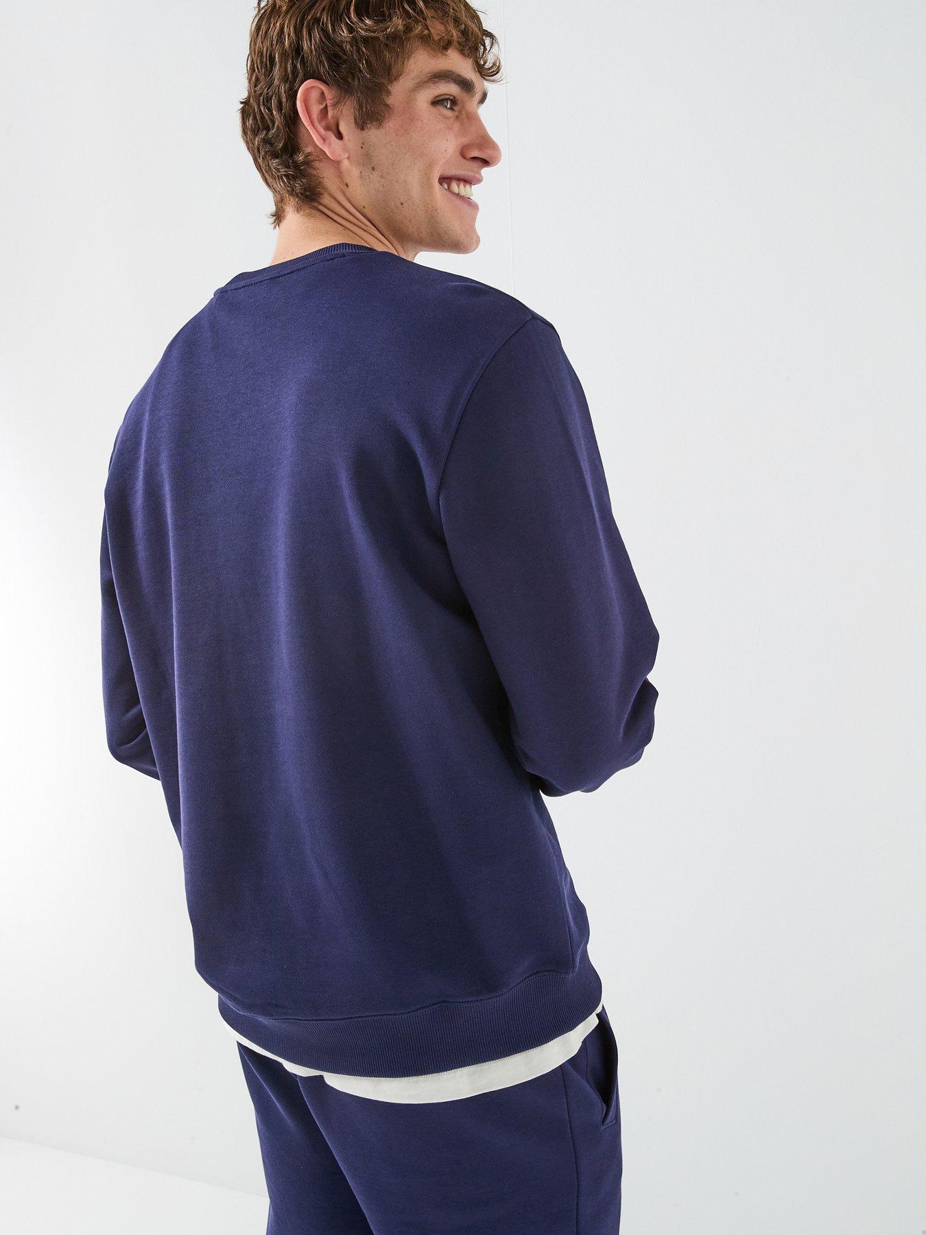 Image 2 of 5 of HUGO Diragol212 Regular Fit Crew Sweat - Navy