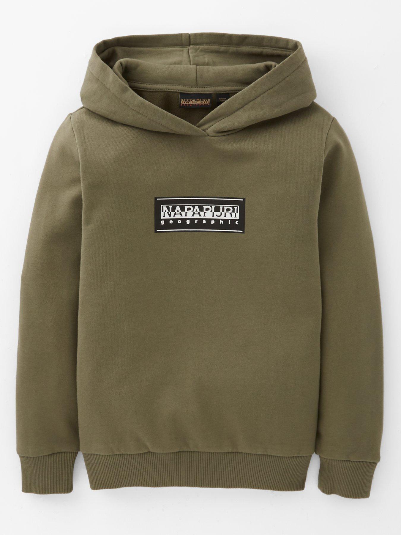 NAPAPIJRI Kids Unisex B-Chamois Hoodie - Green