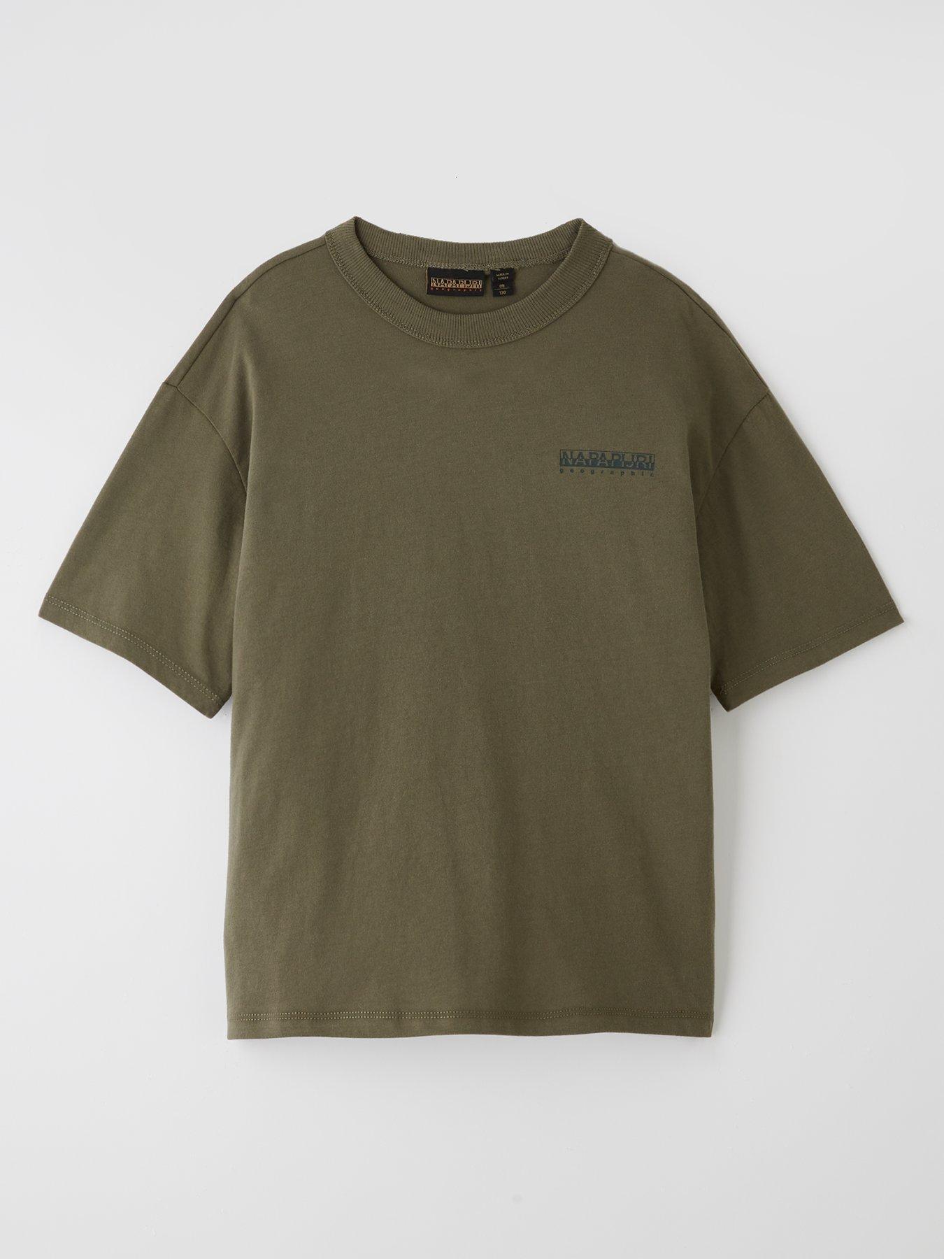 NAPAPIJRI Kids Unisex S-Ahr T-Shirt - Green