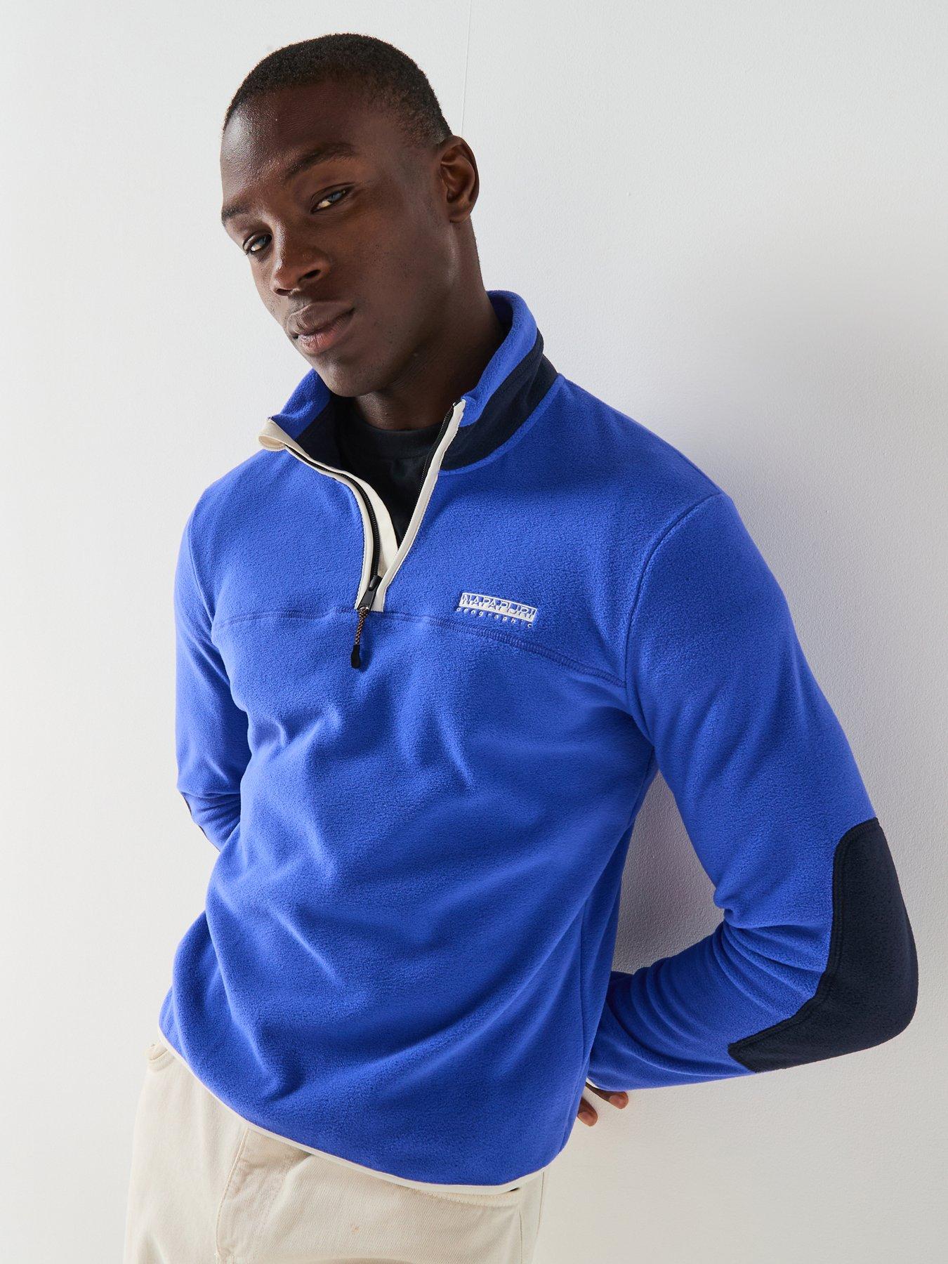 NAPAPIJRI Men's T-Dergana Sweatshirt, Blue, Size Xl, Men