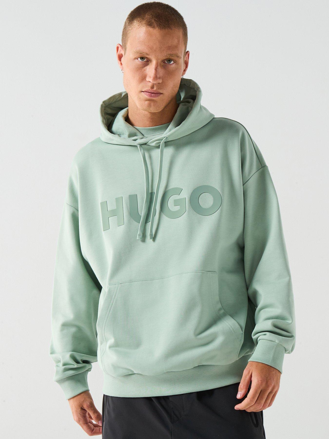 undefined Ditchie Oversized Tonal Logo Hoodie - Green