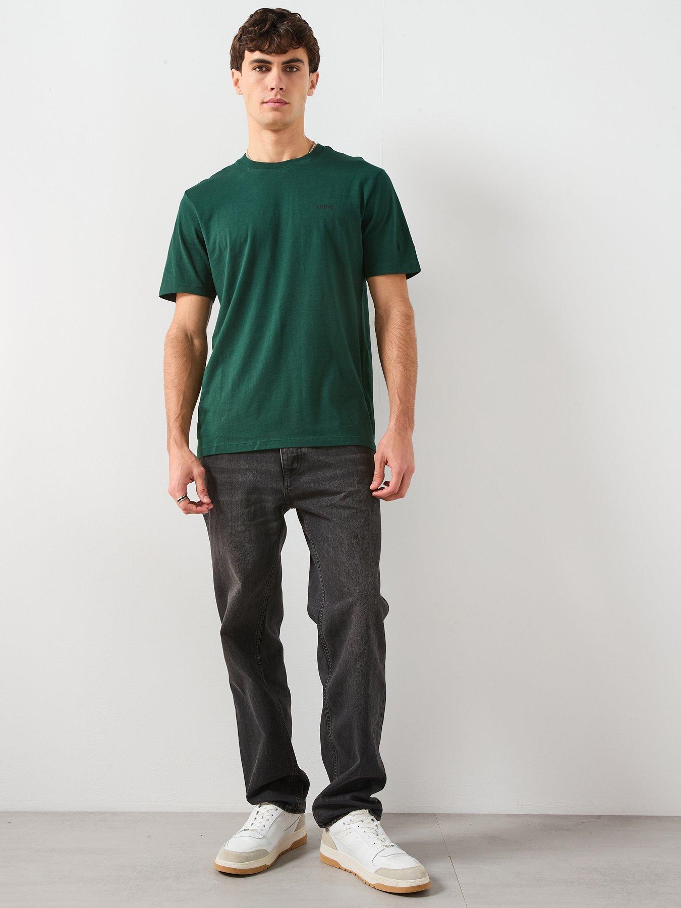 Image 3 of 6 of HUGO Dero222 Regular Fit T-Shirt - Green