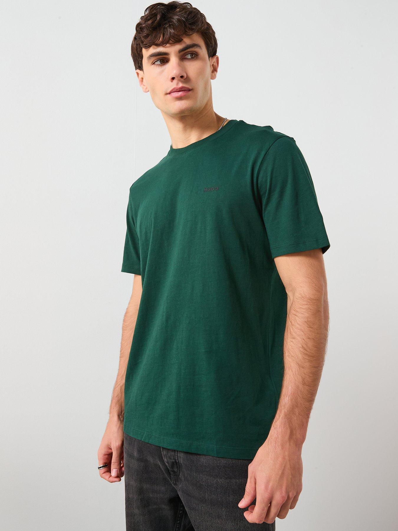 Image 4 of 6 of HUGO Dero222 Regular Fit T-Shirt - Green
