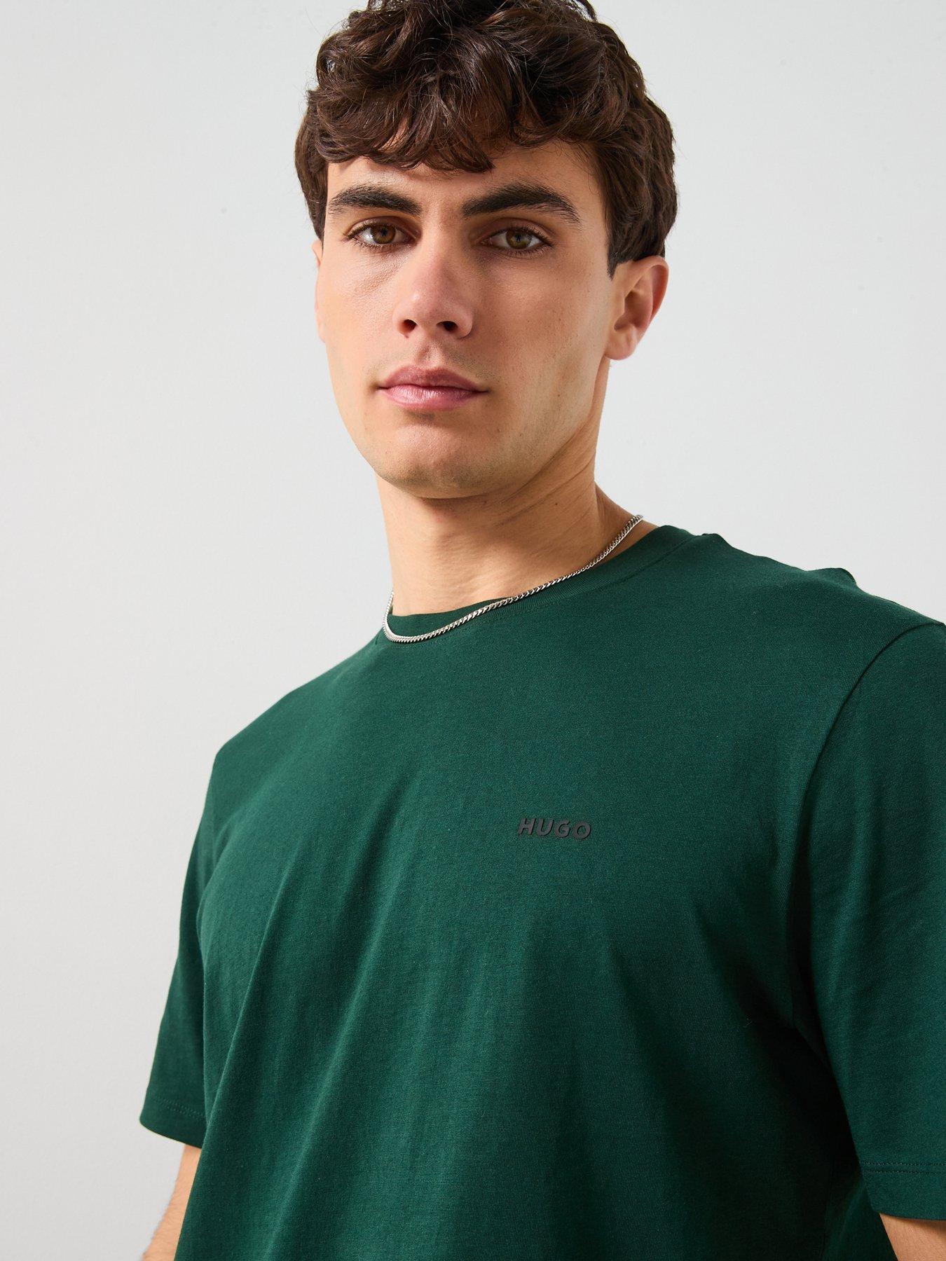 Image 5 of 6 of HUGO Dero222 Regular Fit T-Shirt - Green